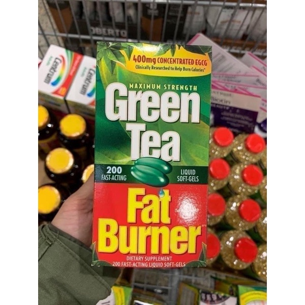 Viên uống giảm cân từ trà xanh Green Tea Fat Burner 200 viên