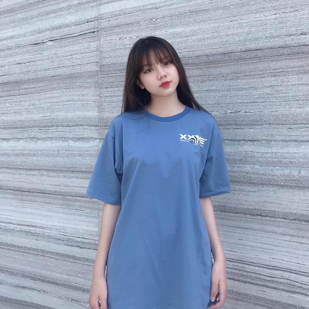 Áo thun Twist Logo màu xanh dương đậm XXME | BigBuy360 - bigbuy360.vn