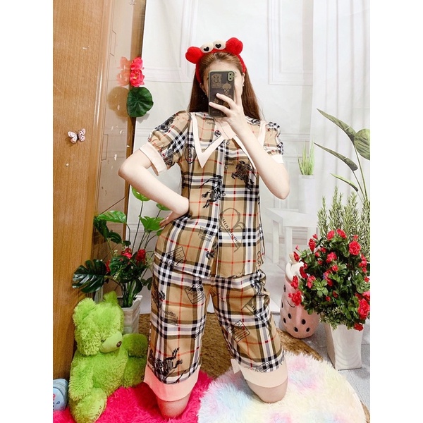 Bộ  mango quần  lỡ phom 60kg, có  túi  quần