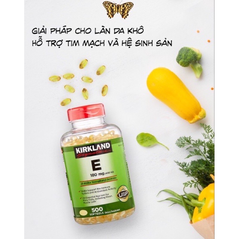 VITAMIN E KIRKLAND 500V CỦA MỸ