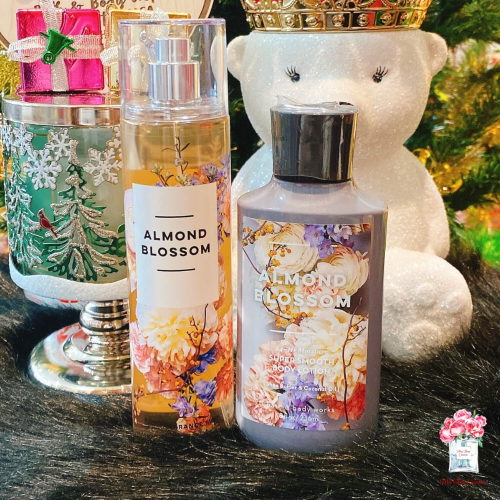 Xịt Toàn Thân Bath & Body Works Almond Blossom Fine Fragrance Mist Hương Thơm Quyến Rũ Nữ Tính 236ml