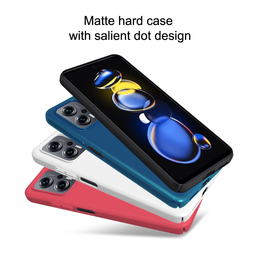 Ốp Điện Thoại Nillkin Bằng PC Cứng Siêu Mỏng Mặt Nhám Chống Sốc / Dấu Vân Tay Cho POCO X4 GT 5G