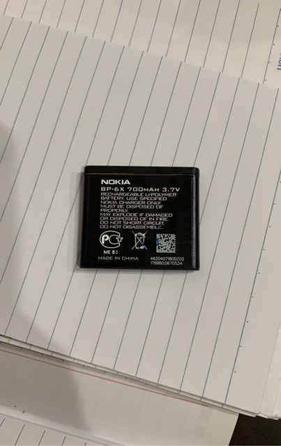 Pin Nokia 8800/BP-6X xịn có bảo hành