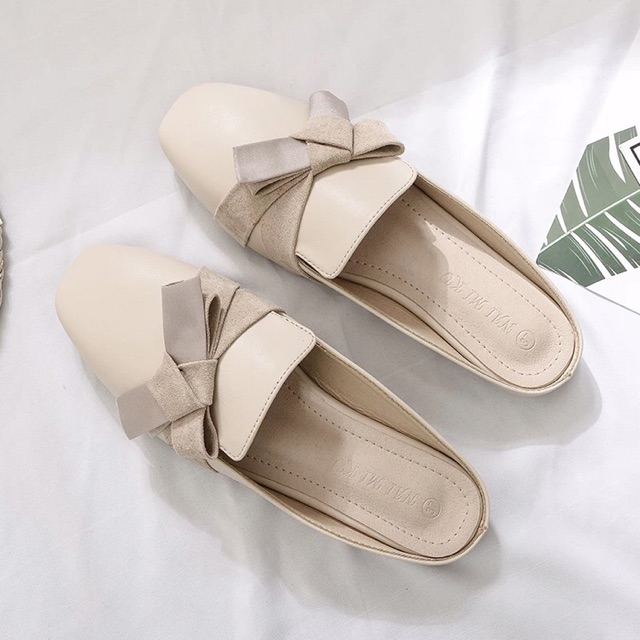 Dép sục nơ xếp đẹp mê ly BIG SIZE 34-41