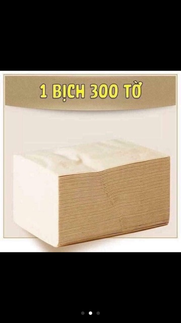 Giấy Gấu Trúc Sipiao 1 Gói Lẻ 300 Tờ