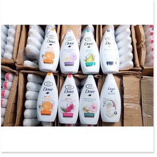 Sữa tắm Dov hương vanila & bơ hạt mỡ chai 200ml