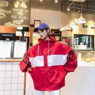 Áo gió phối rot tay 2 lớp_kt7856