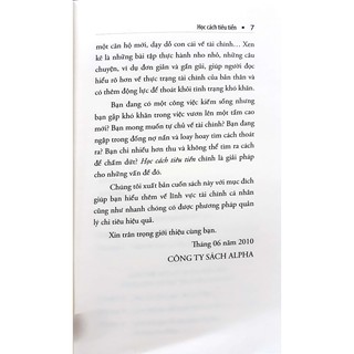 Sách Alphabooks - Học cách tiêu tiền