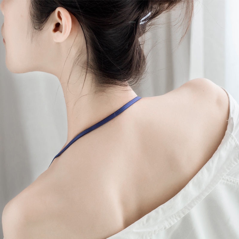 Áo Ngực Dây Chéo Lưng Co Giãn Màu Trơn 05 Quyến Rũ