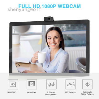 Webcam Shengwolf cổng Usb 2.0 Logitech C920 C270 Aoni A30 C33 Hd