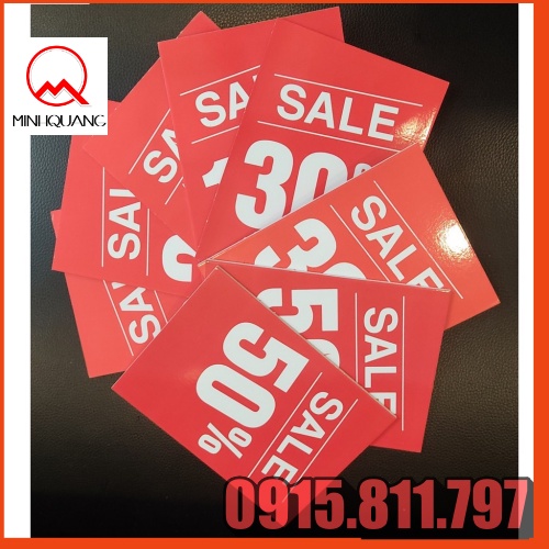 Bảng SALE - HÀNG ĐẸP GIÁ RẺ, chuyên dùng cho các Shop thời trang, chất liệu giấy cứng cáp, bền đẹp