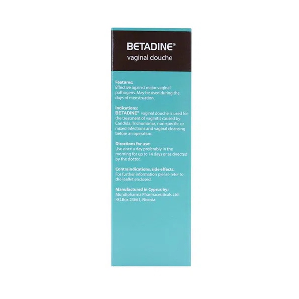 Dung dịch vệ sinh phụ khoa Betadine Vaginal Douche 125ml - Minh Tiến Phát