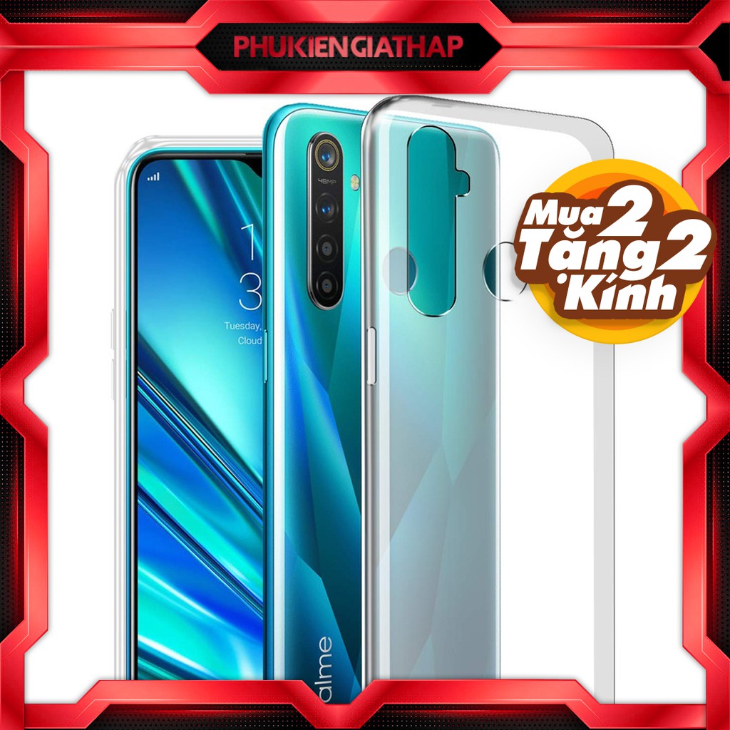 Ốp cứng Remax cho Realme 5 Pro Không ố vàng