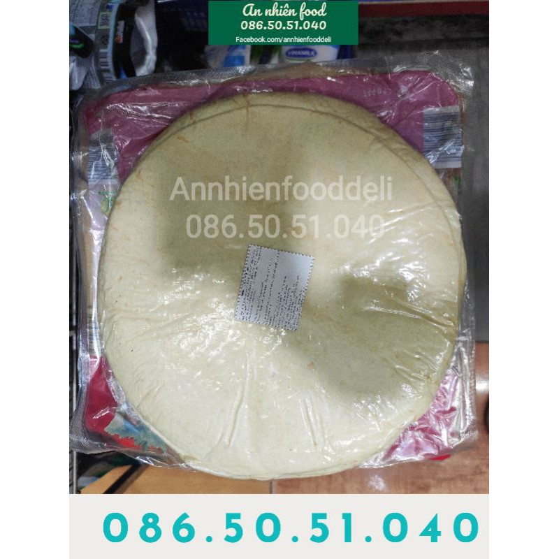 Bánh Cuộn Tortilla Vỏ Bánh Ngô Wraps Goldahren Size XXL 12 Stiick