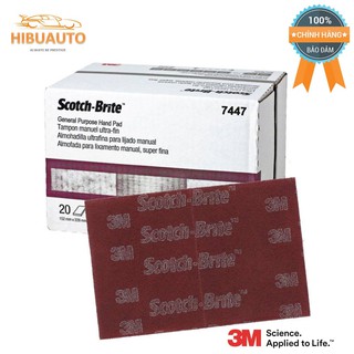 Combo 10 Miếng Nhám Scotch Brite 3M 07447