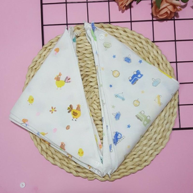 Yếm cúc bấm/Yếm xô xuất Nhật cho bé trai bé gái