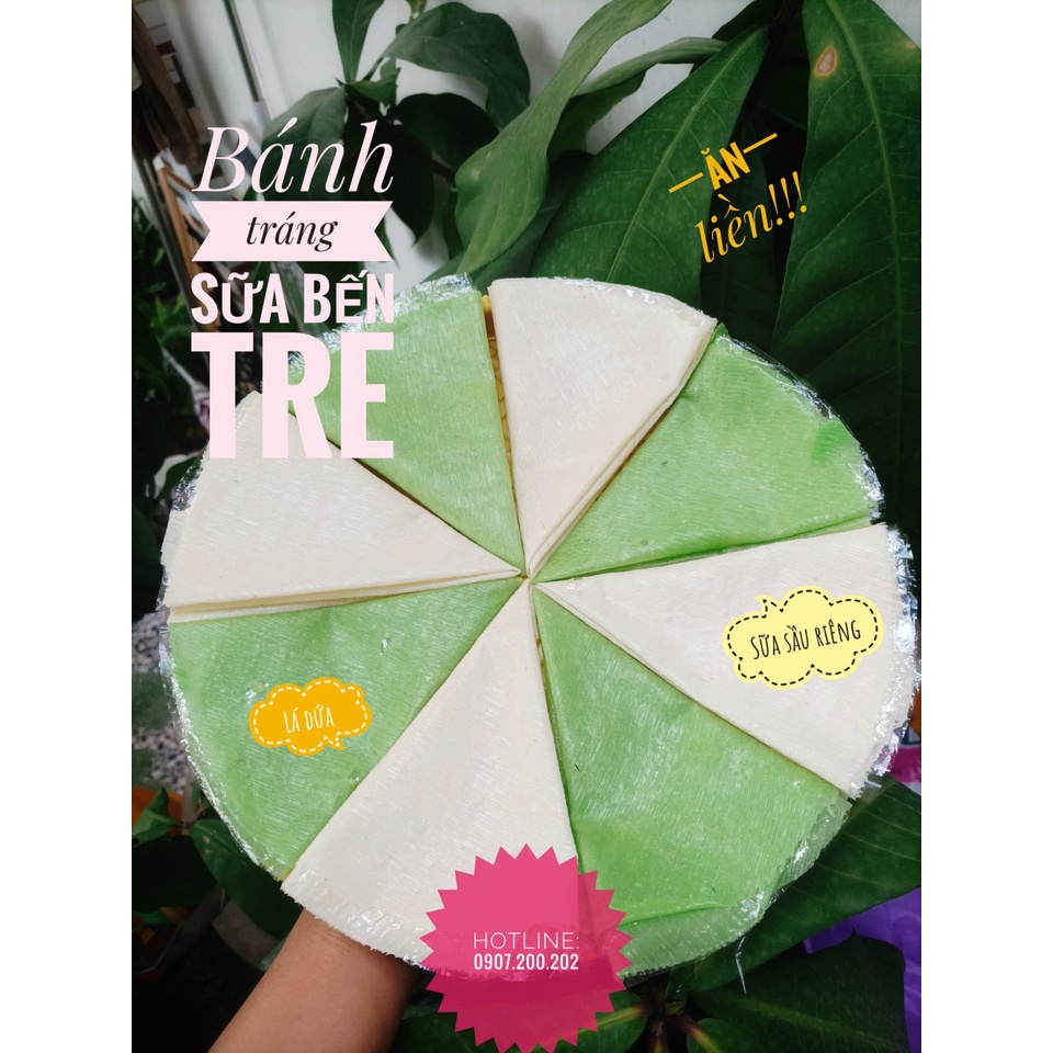 Bánh tráng sữa Cocosweet - Đặc sản Bến Tre - ăn liền, thơm, mềm dẽo, không dính răng