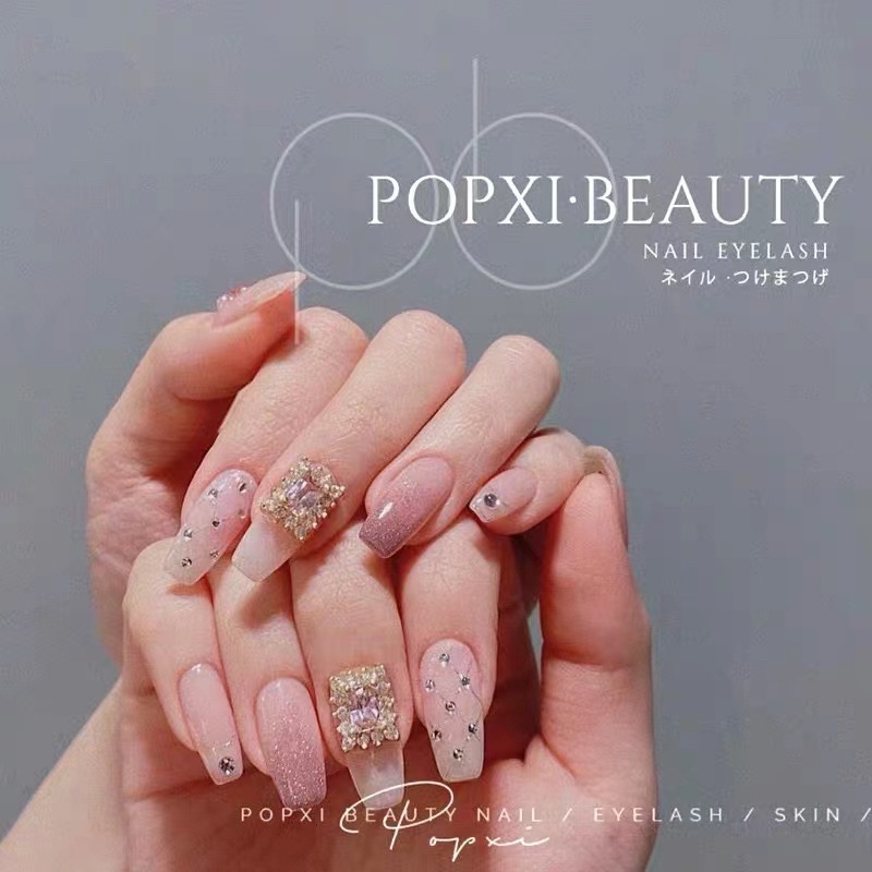 phụ kiện charm đá cao cấp siêu hot mới gắn móng tay nail