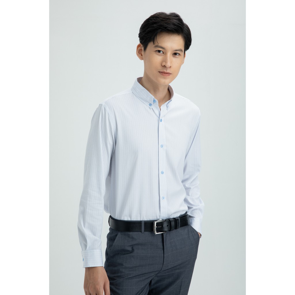 Áo sơ mi kẻ tay dài nam IVY moda MS 17E2816 | BigBuy360 - bigbuy360.vn