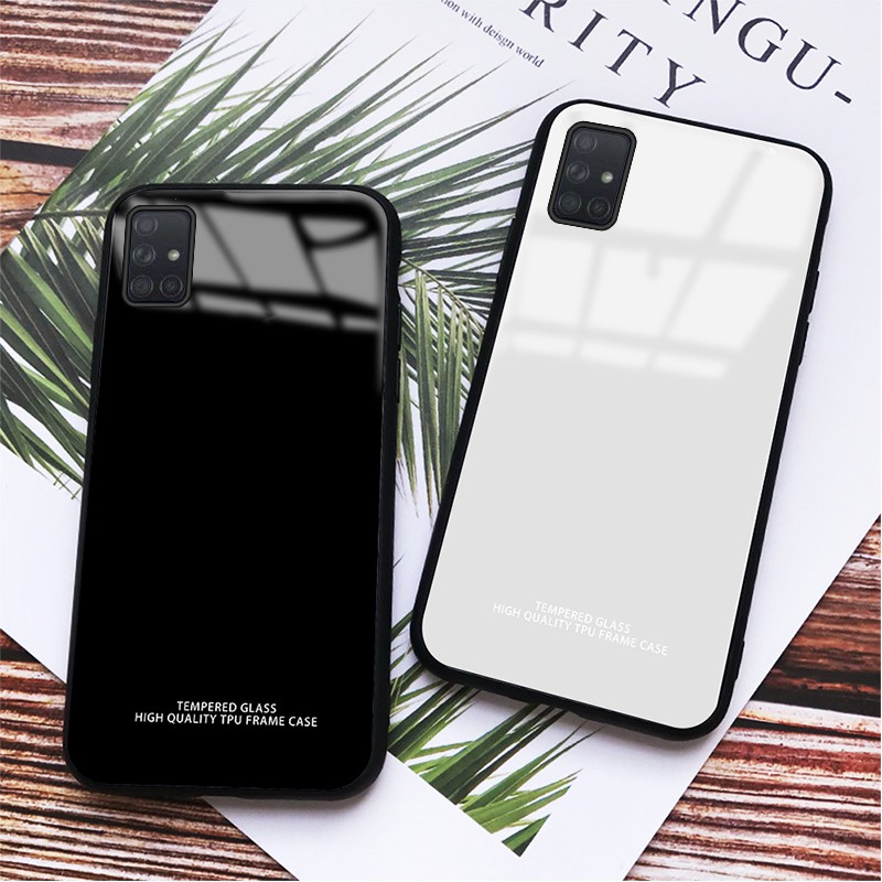 Ốp điện thoại mặt kính tráng gương cho SAMSUNG GALAXY A51 / A71