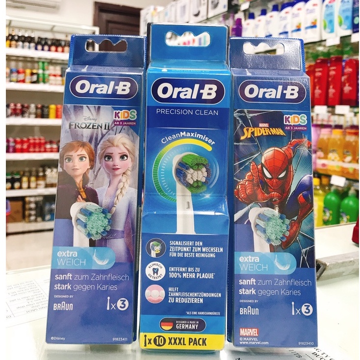 Đầu bàn chải máy cho Người lớn, trẻ em Oral -B - Đức