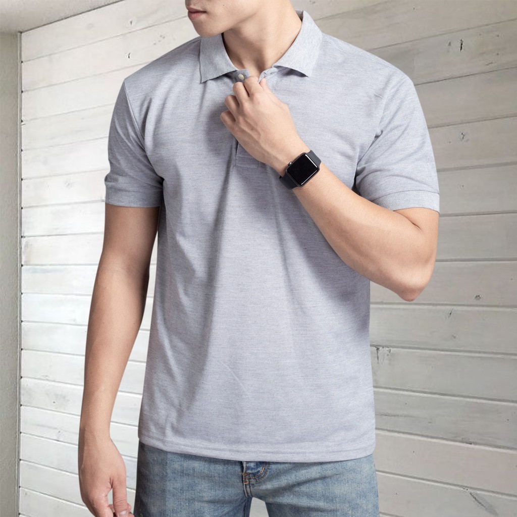 Áo Polo Nam Cổ Bẻ, Cộc Tay Chất Xịn Màu TIÊU - Áo Thun Có Cổ Cá Sấu [BONNIE] | BigBuy360 - bigbuy360.vn