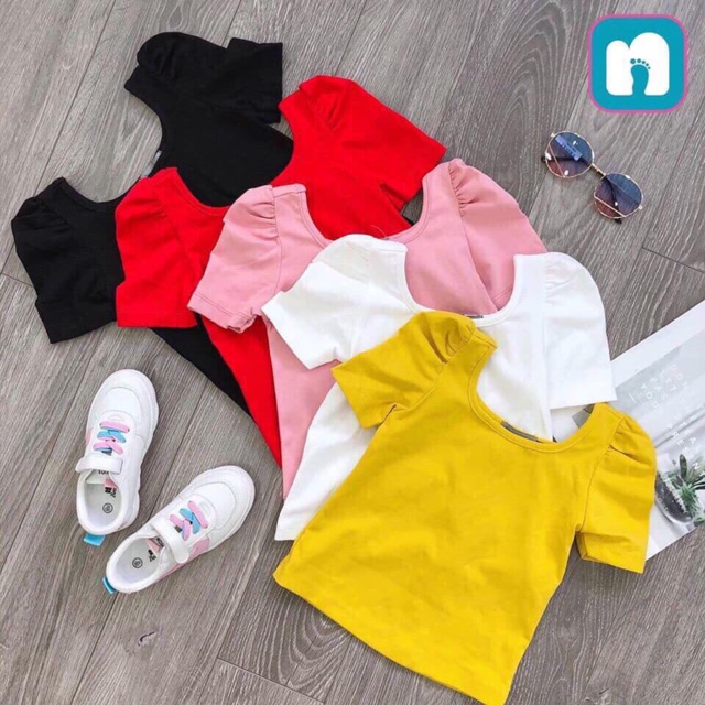 Áo kiểu cho bé mặc hè