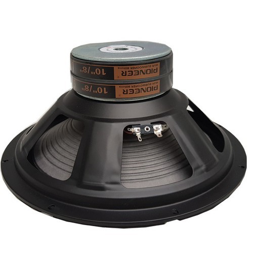 1 đôi loa bass 30 Pioneer từ kép, âm thanh cân bằng tự nhiên, dễ nghe