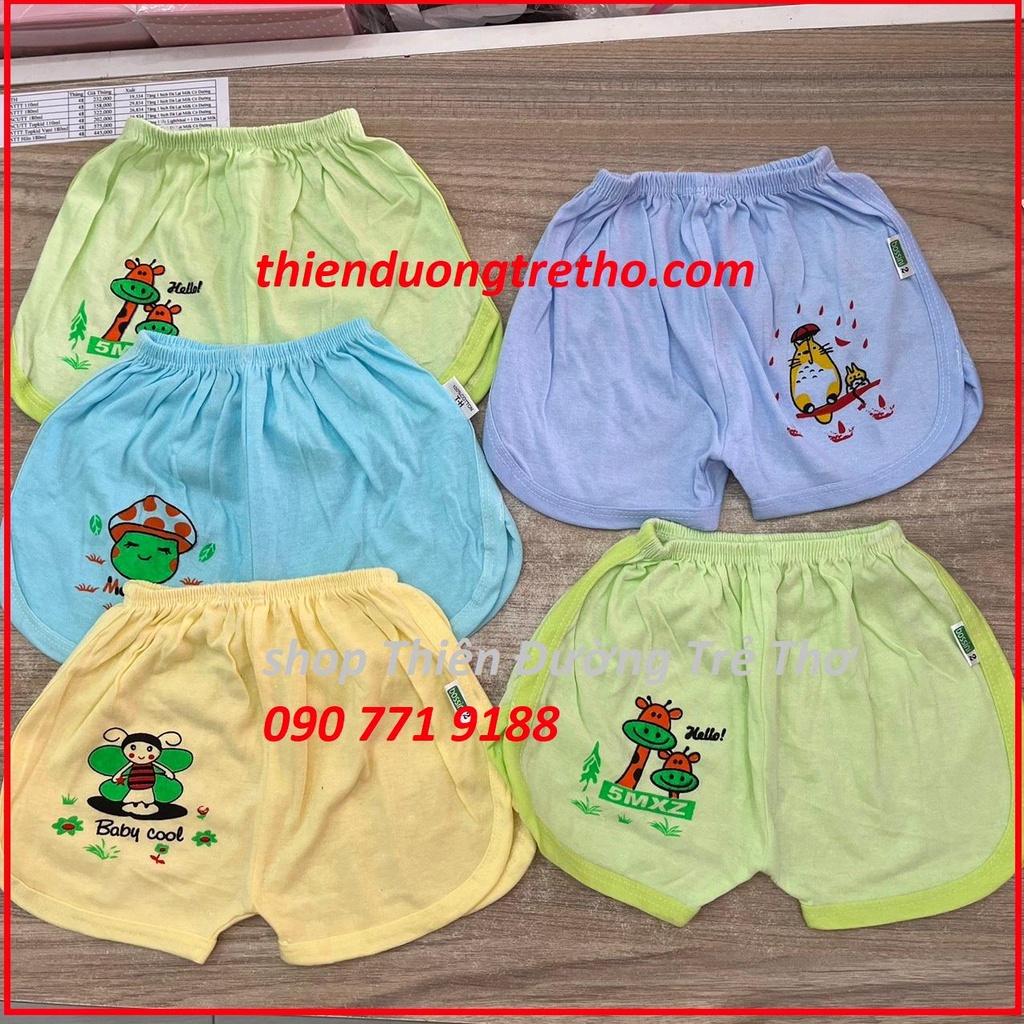 Quần Sơ Sinh có viền Bossini Cho Bé từ 3 đến 15 kg quần Ngắn/ Dài