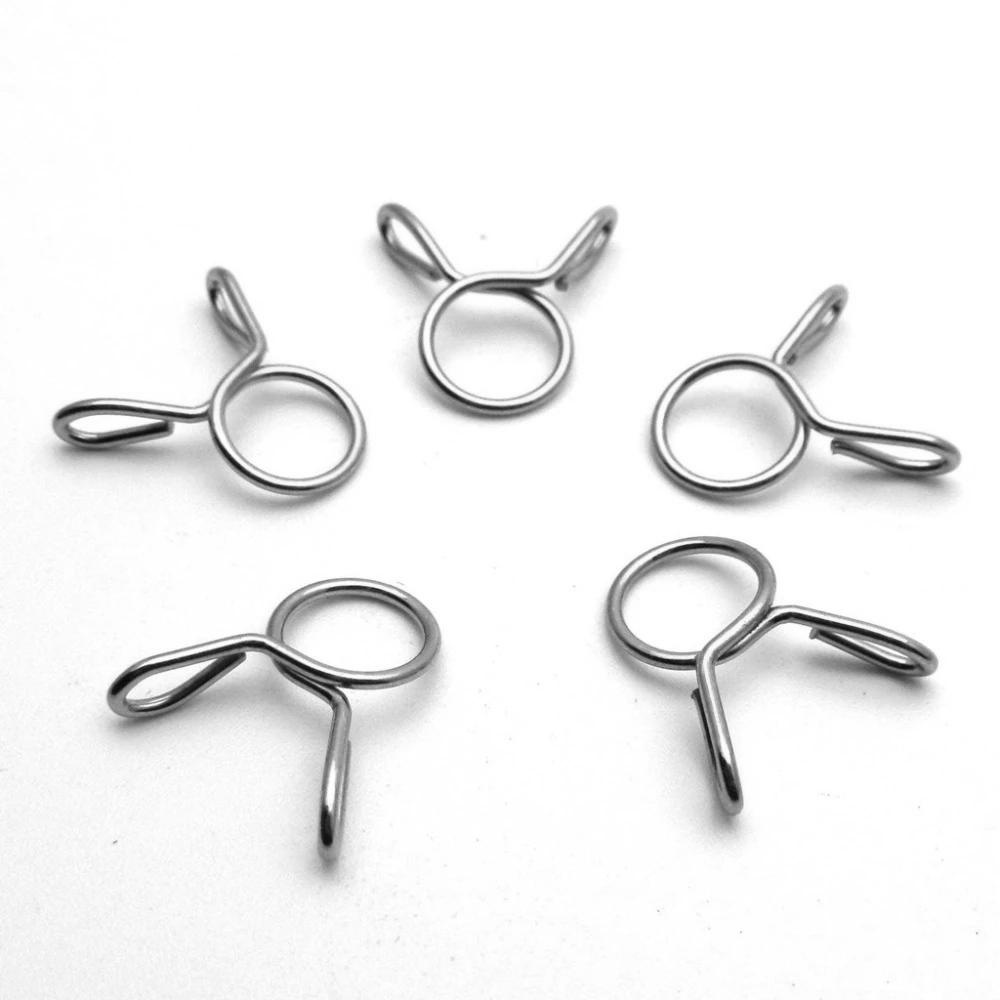 Kẹp Ống Dẫn Nhiên Liệu Bằng Kim Loại Mạ Kẽm Cho Xe Máy