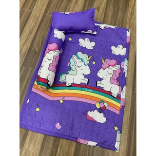 Set chăn gối 3D cho bé đến trường