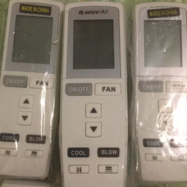 Điều khiển máy lạnh Gree mới