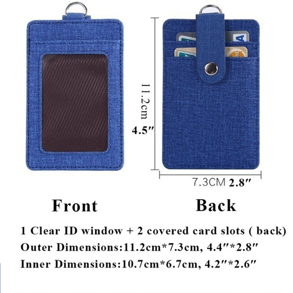 Dây đeo có túi giữ thẻ có thể tháo rời dùng để đựng thẻ nhân viên