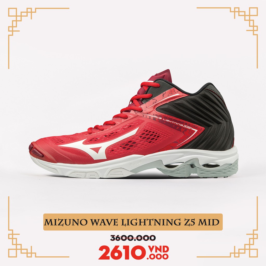 [4 Màu] GIÀY BÓNG CHUYỀN MIZUNO WAVE LIGHTNING Z5 MID | BigBuy360 - bigbuy360.vn