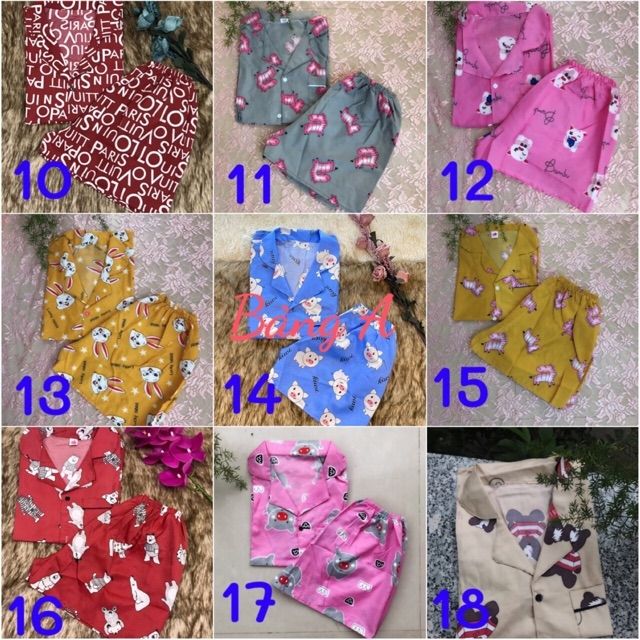 [RẺ VÔ ĐỊCH] Bộ Pijama Kate Thái Tay Cộc - Quần Đùi Sỉ 2x Chuẩn Form 🌻SIÊU HOT🌻 | BigBuy360 - bigbuy360.vn