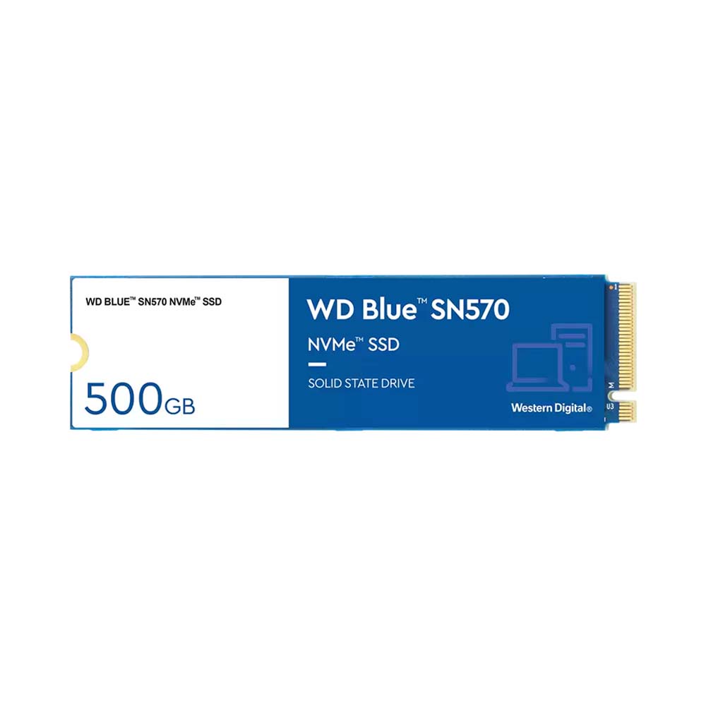 Ổ cứng SSD Western Digital Blue SN570 PCIe Gen3 x4 NVMe M.2 500GB WDS500G3B0C