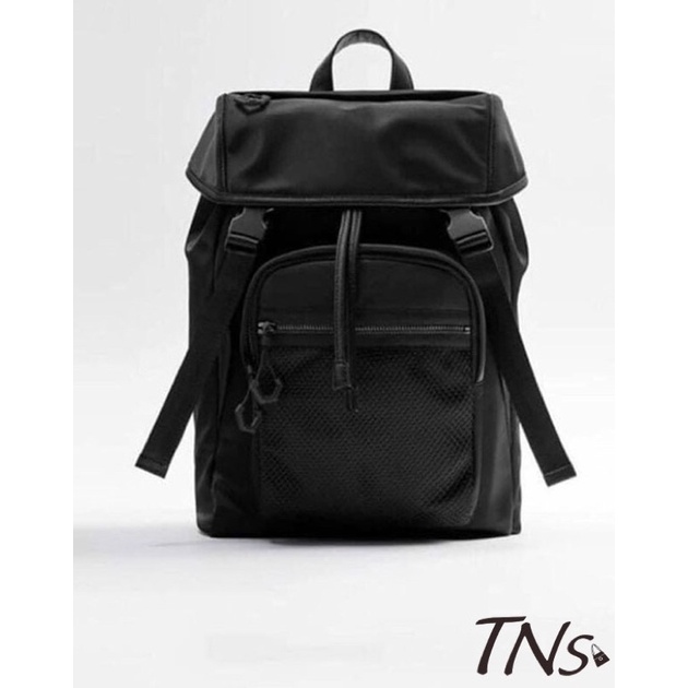 TNS - Balô Z•a•ria Tri-Color Leather Backpack-full màu