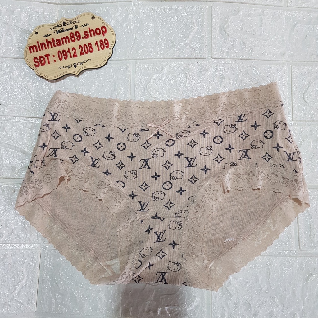 Quần cotton pha ren Lv