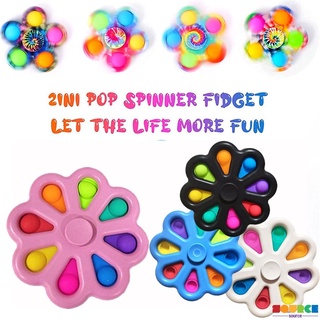 Con quay đồ chơi Fidget Spinner bằng Silicone giúp giảm stress