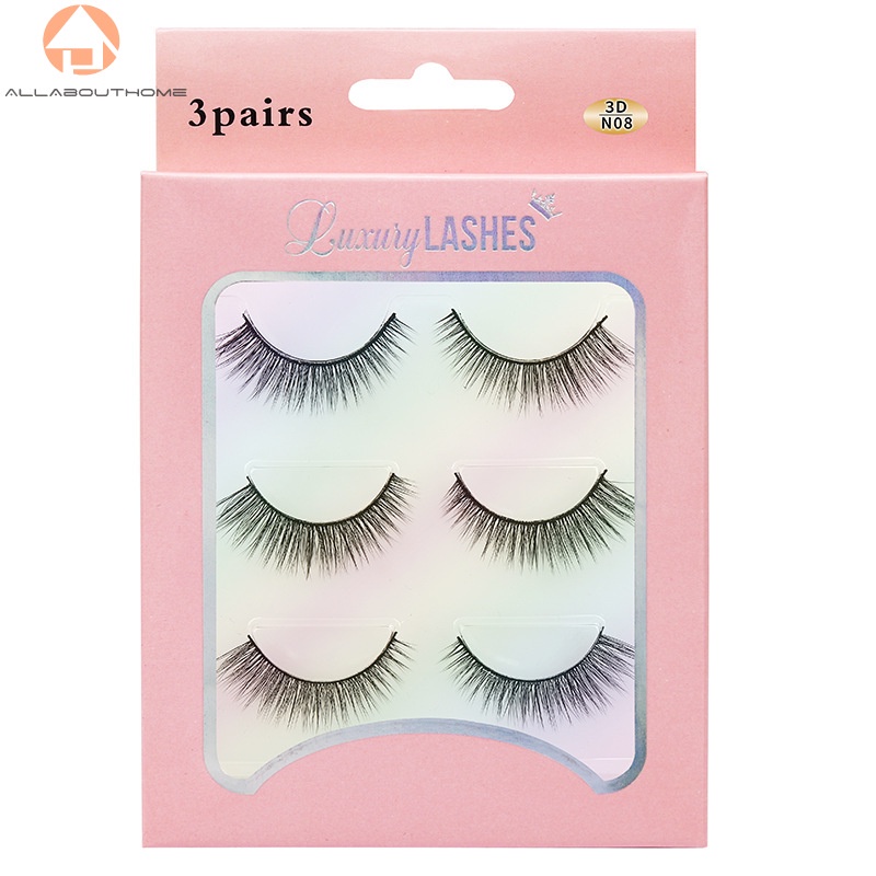 3 Cặp lông mi giả dài dày tự nhiên nhiều lớp
 | BigBuy360 - bigbuy360.vn