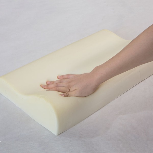 30x50 cm Comfort Contour Orthopedic Bamboo Fiber Sleeping Memory Foam Arc Design