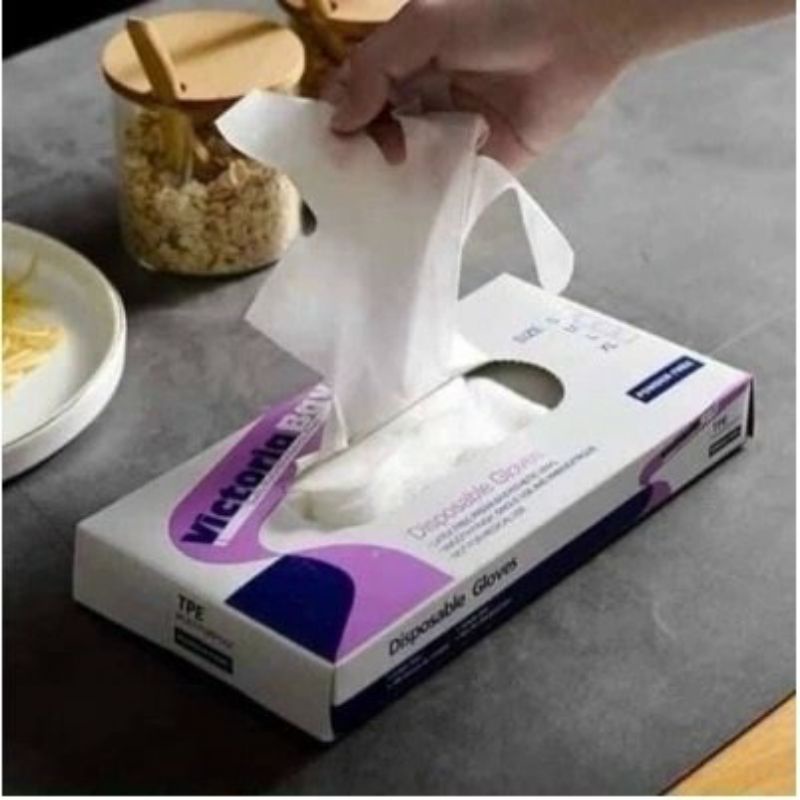 Hộp 100 găng tay cao su siêu dai