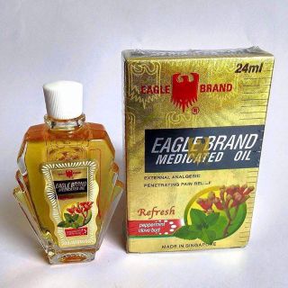 hàng Mỹ-DẦU GIÓ CON Ó(EAGLE BRAND MEDICATED OIL)