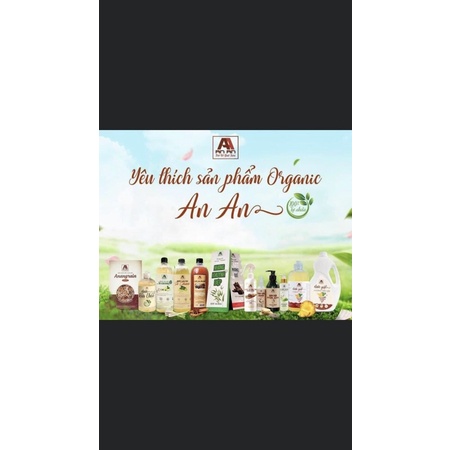 Nước Giặt Hữu Cơ Hương Trái Cây An An 500ml