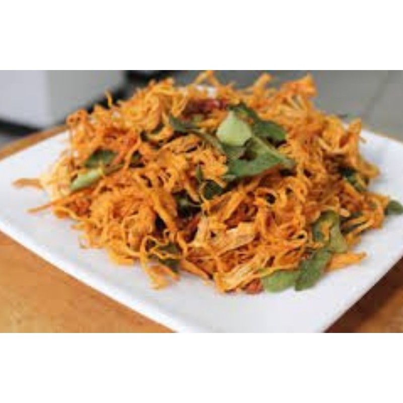 Khô Gà Lá Chanh - Gà Khô Lá Chanh 210g Chất Lượng Loại 1, Sợi Dai ,Cay Vừa Đủ Vị - TAHUFOOD | BigBuy360 - bigbuy360.vn
