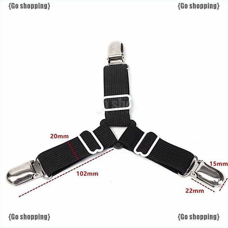 Bộ 2 dây kẹp giữ nệm dạng tam giác tiện dụng
