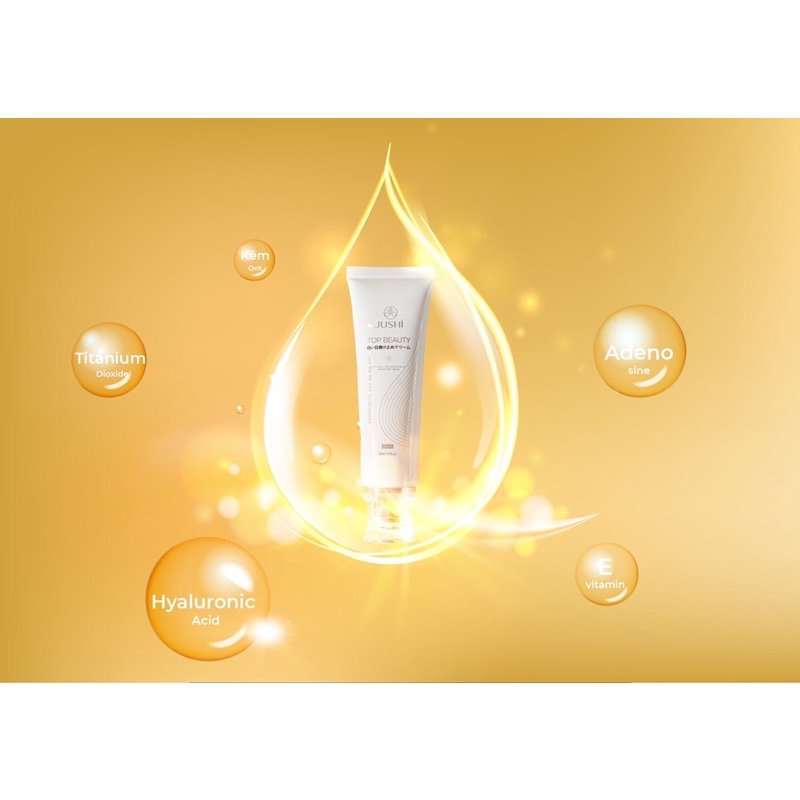 kem chống nắng jushi top beauty 3in1