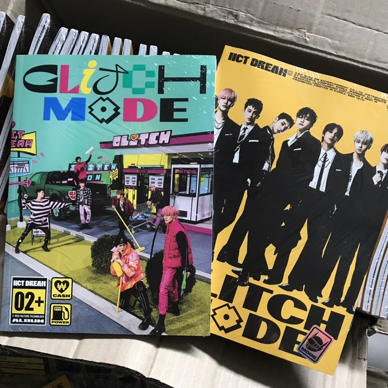 BỘ ẢNH ĐĨA NHẠC ALBUM GLITCH MODE NGUYÊN SEAL NCT