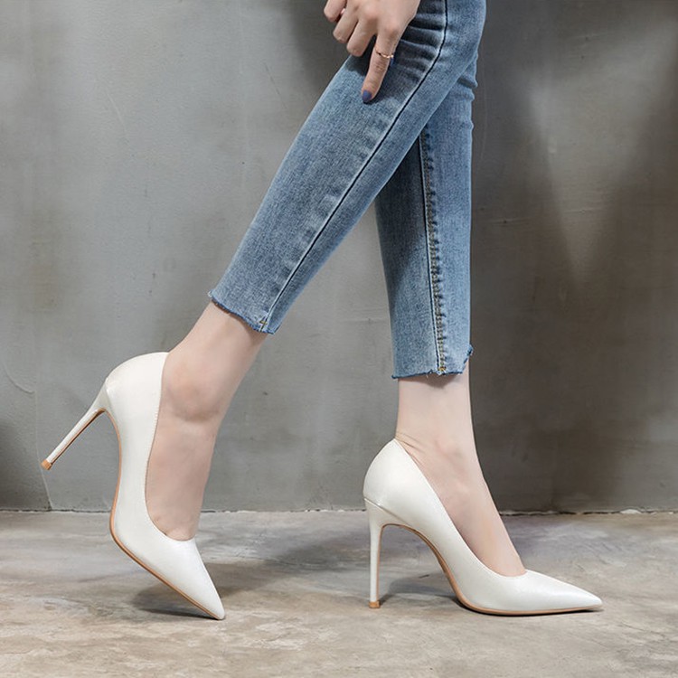 Giày Cao Gót Nữ Mũi Nhọn Thời Trang
