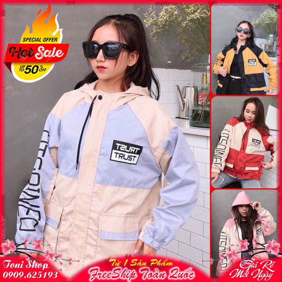 ÁO KHOÁC KAKI Trust (M440 - Kèm Ảnh Thật)